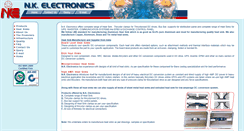 Desktop Screenshot of nkelectronics.net